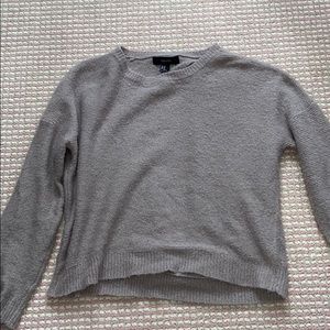 Open back/slightly cropped F21 sweater